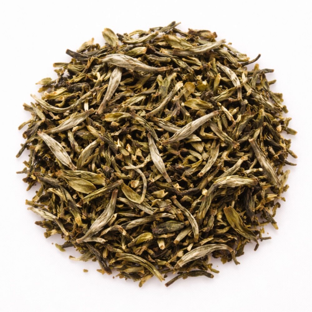 Bufu Tea Bai Mudan Çin beyaz çayı yaprakları