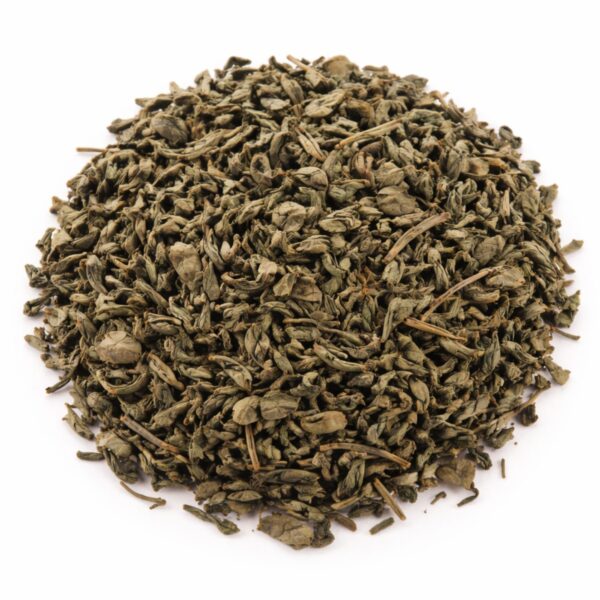 Bufu Tea Chun Mee Çin yeşil çayı yaprakları