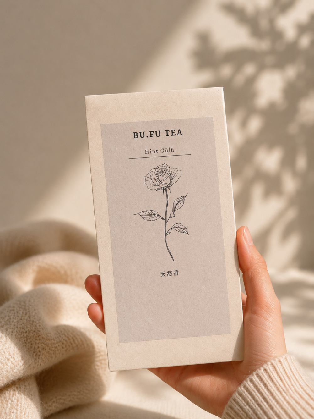 Bufu Tea Hint Gülü doğal tütsü çubukları