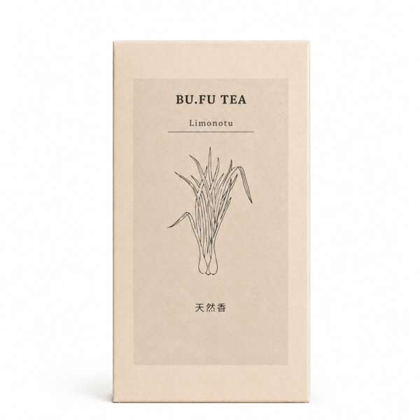 Bufu Tea Lemongrass doğal tütsü ürün kutusu