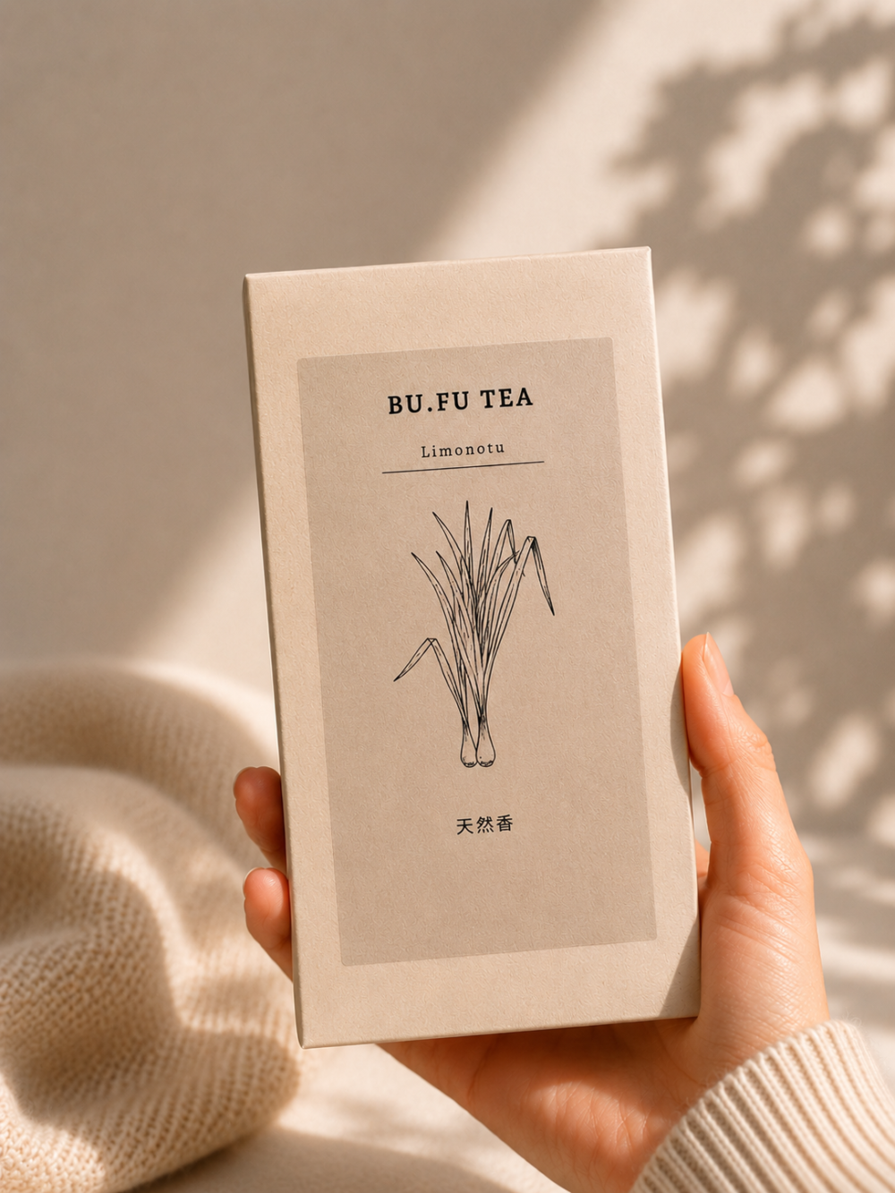 Bufu Tea Lemongrass doğal tütsü çubukları