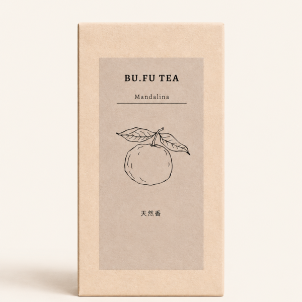 Bufu Tea Mandalina doğal tütsü ürün kutusu
