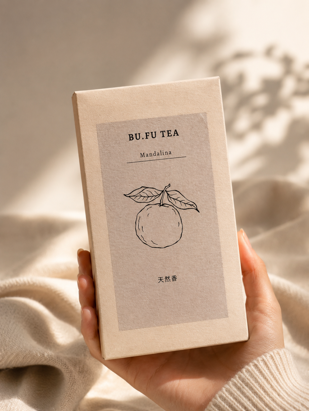 Bufu Tea Mandalina doğal tütsü çubukları