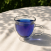 Bufu Tea Blue Butterfly Tea demlenmiş mavi kelebek çayı