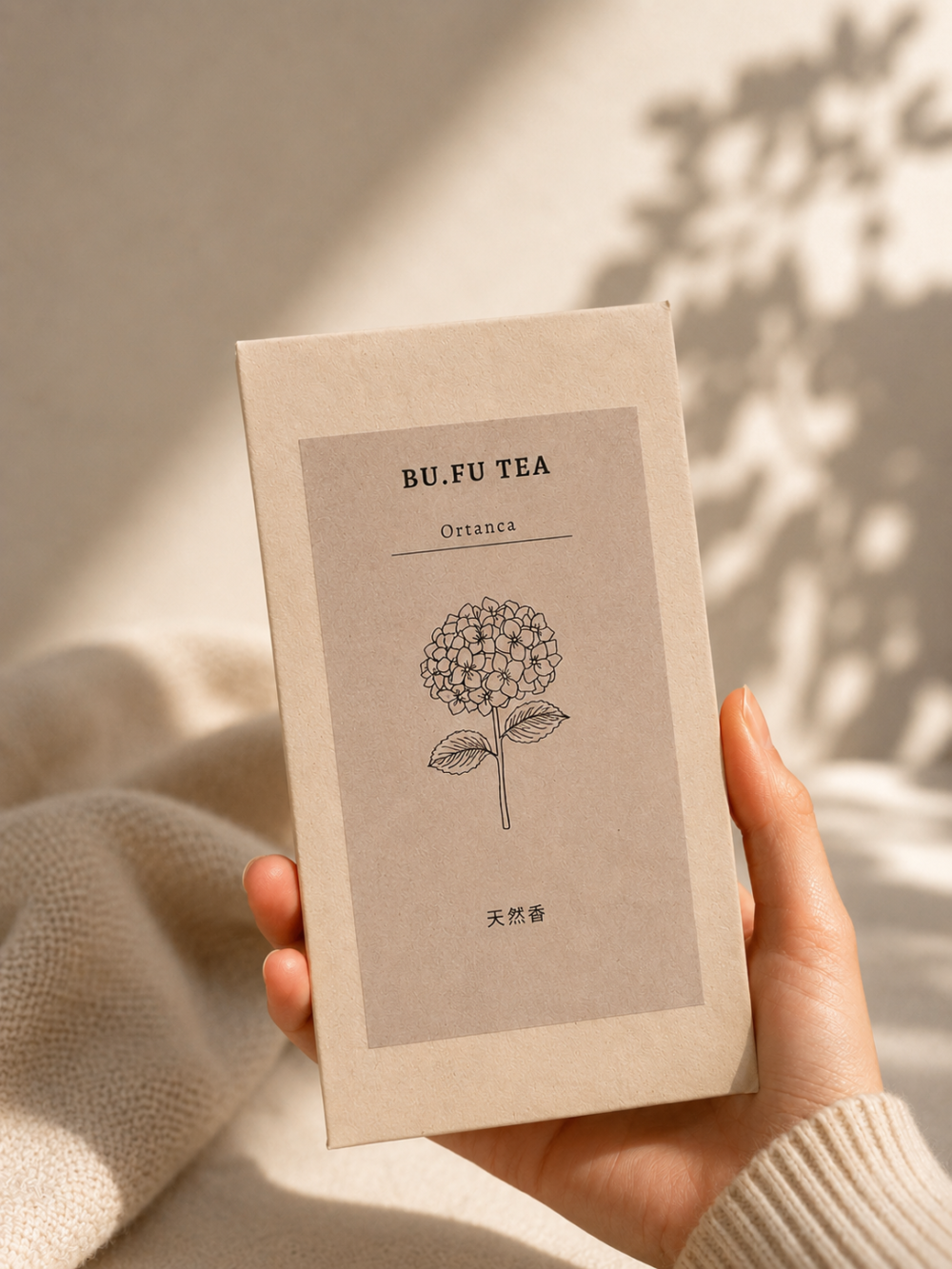 Bufu Tea Ortanca doğal tütsü çubukları