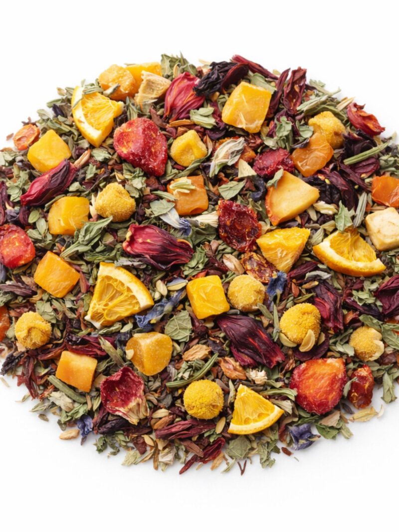 Bufu Tea Sun Ritual doğal bitki çayı harmanı