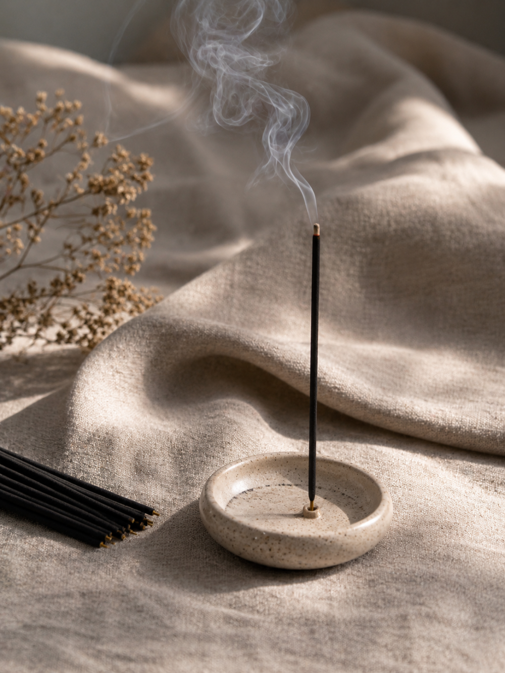 Bufu Tea doğal tütsü yanarken