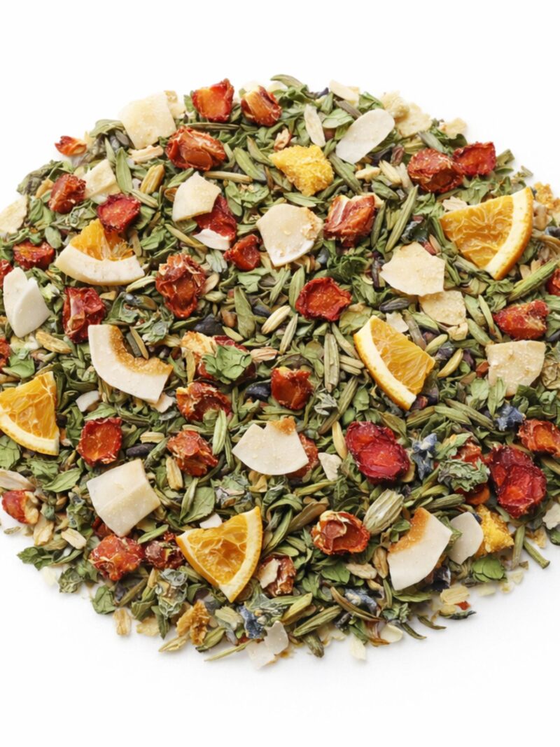 Bufu Tea White Shore doğal bitki çayı harmanı