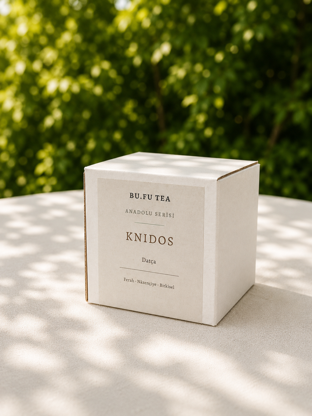 Bufu Tea Knidos Anadolu Serisi doğal bitki çayı yaşam tarzı görseli