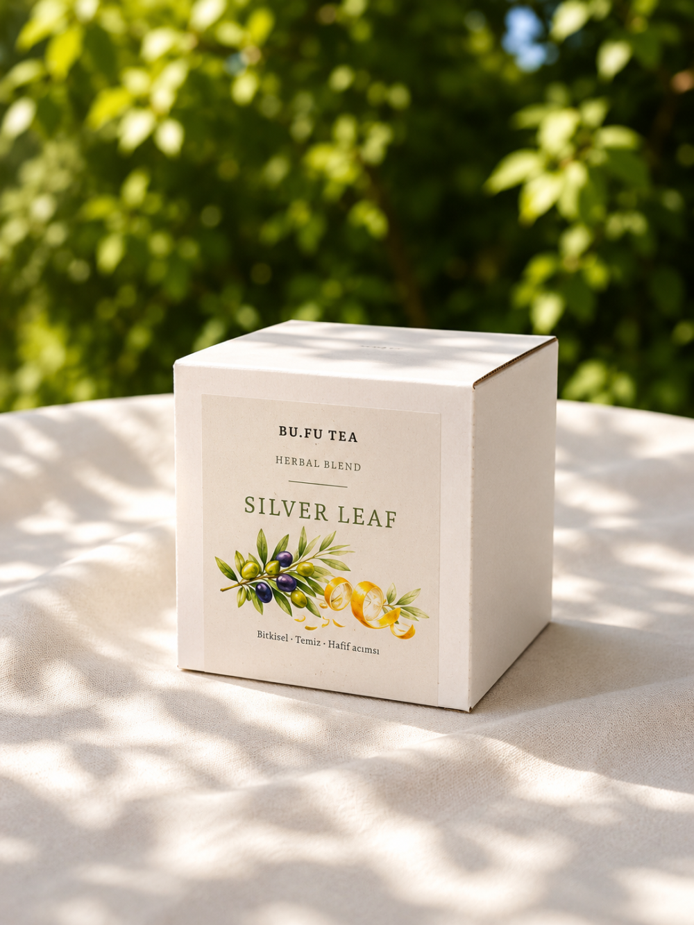Bufu Tea Silver Leaf doğal bitki çayı yaşam tarzı görseli