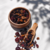 Bufu Tea Northern Red bitki çayı yakın plan ürün detayı